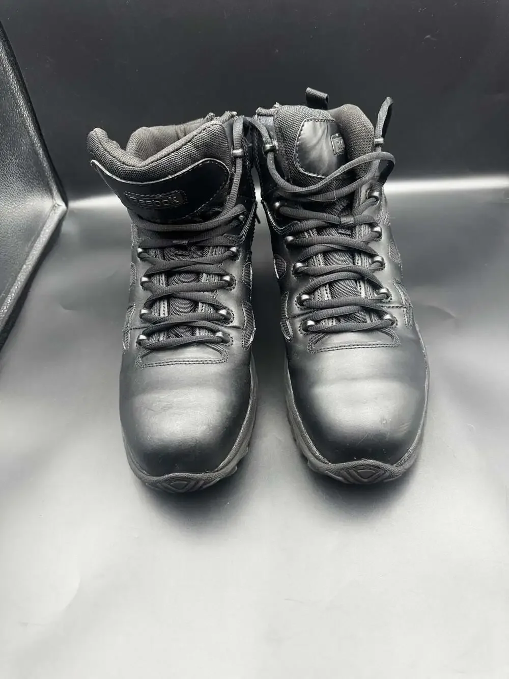 Reebok Work RB8674 Men's Black Tactical Side-Zip Boots Size 10.5M